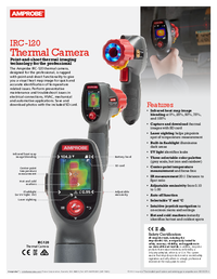 Thumbnail of document Data Sheet - IRC-120 Thermal Camera